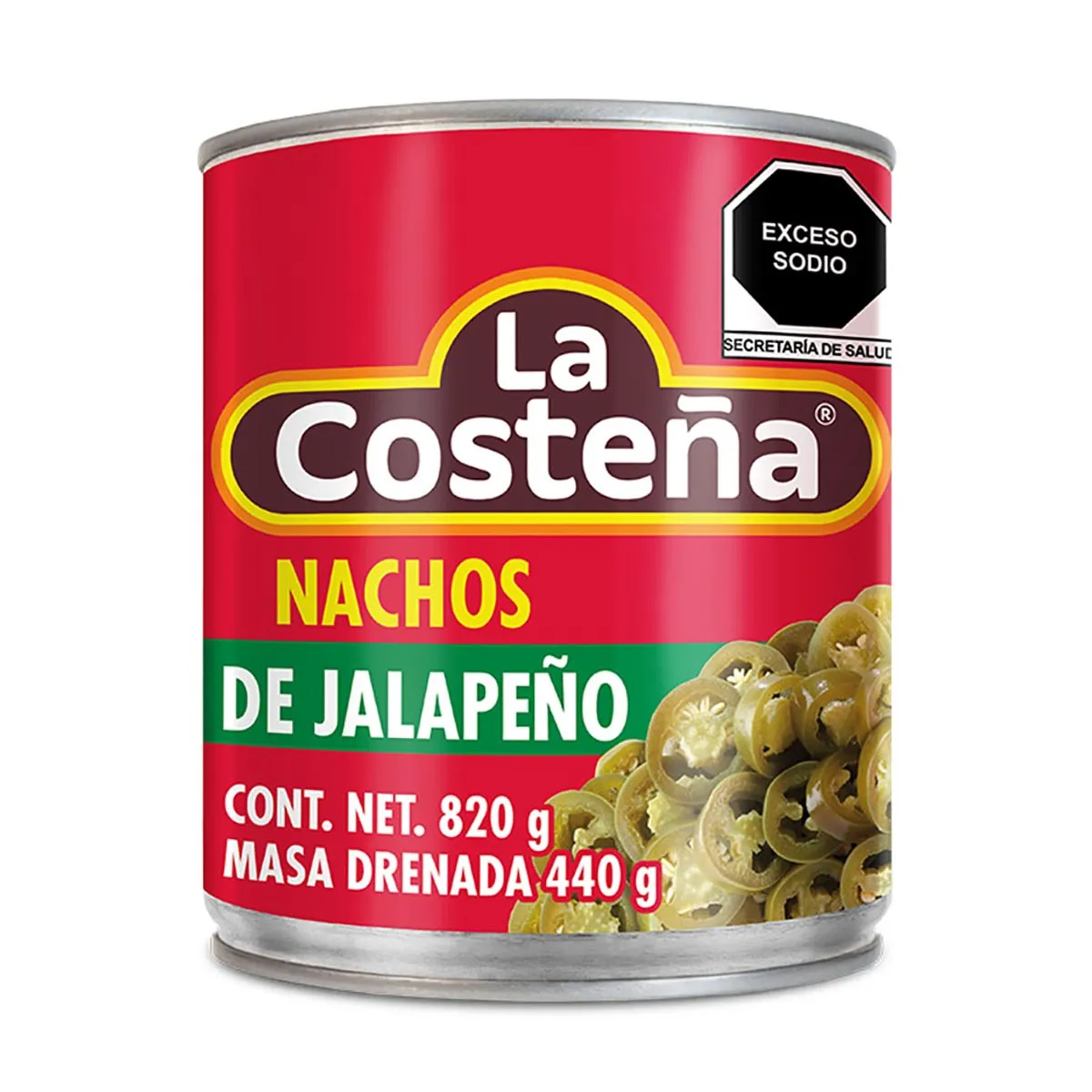 La Costeña Jalapeños para Nachos 820g